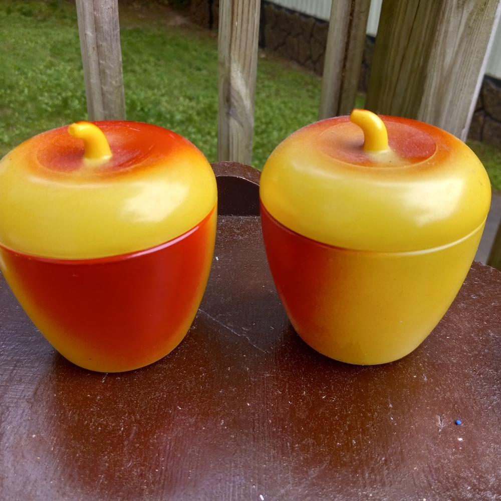 2 Hazel Atlas Jam Jars
